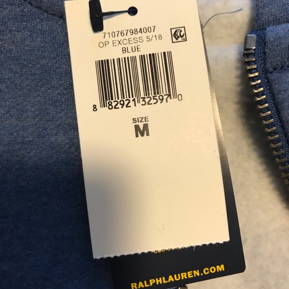 Polo Ralph Lauren zip up hoodie new with tag size M - Picture 8 of 10